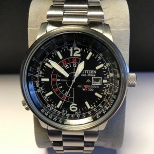 Citizen nighthawk Eco Drive Men’s Watch EUC